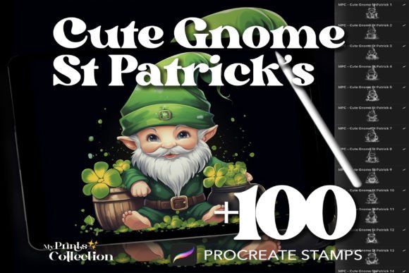 100 Procreate Cute Gnome St Patrick: A Workflow Guide for Digital Artists