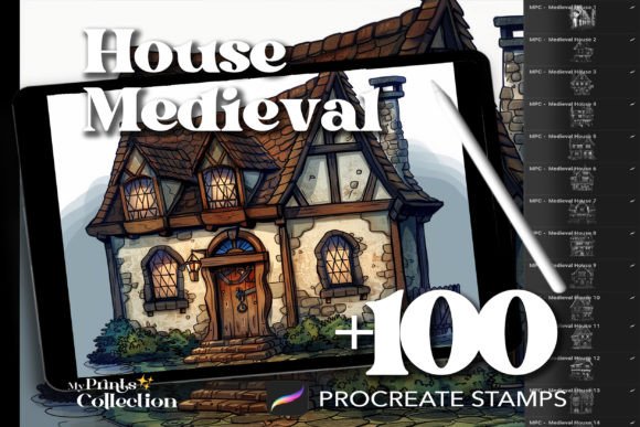 100 Procreate Street Medieval Stamps: A Practical Guide for Digital Artists