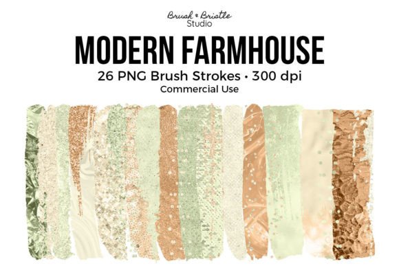 Farmhouse Sage and Nude Brush Strokes: A Strategic Design Asset
