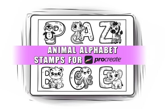 Procreate Animal Alphabet: Transforming Digital Illustration with Playful Precision