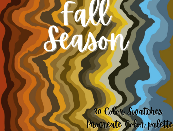 Procreate Color Palette Fall Delight
